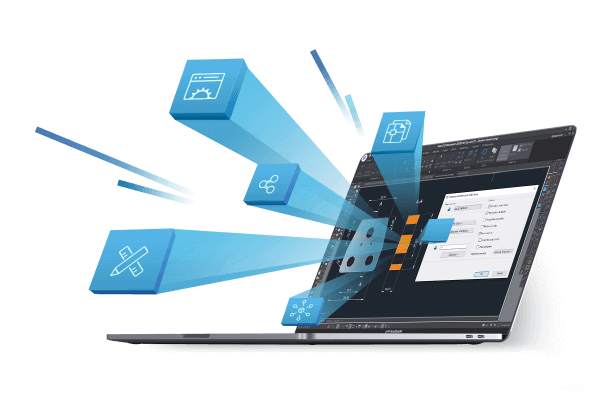 GstarCAD Mechanical - visão 2